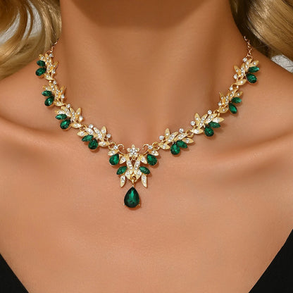 Geometric Water Drop Pendant Necklace for Women | MEROSSI